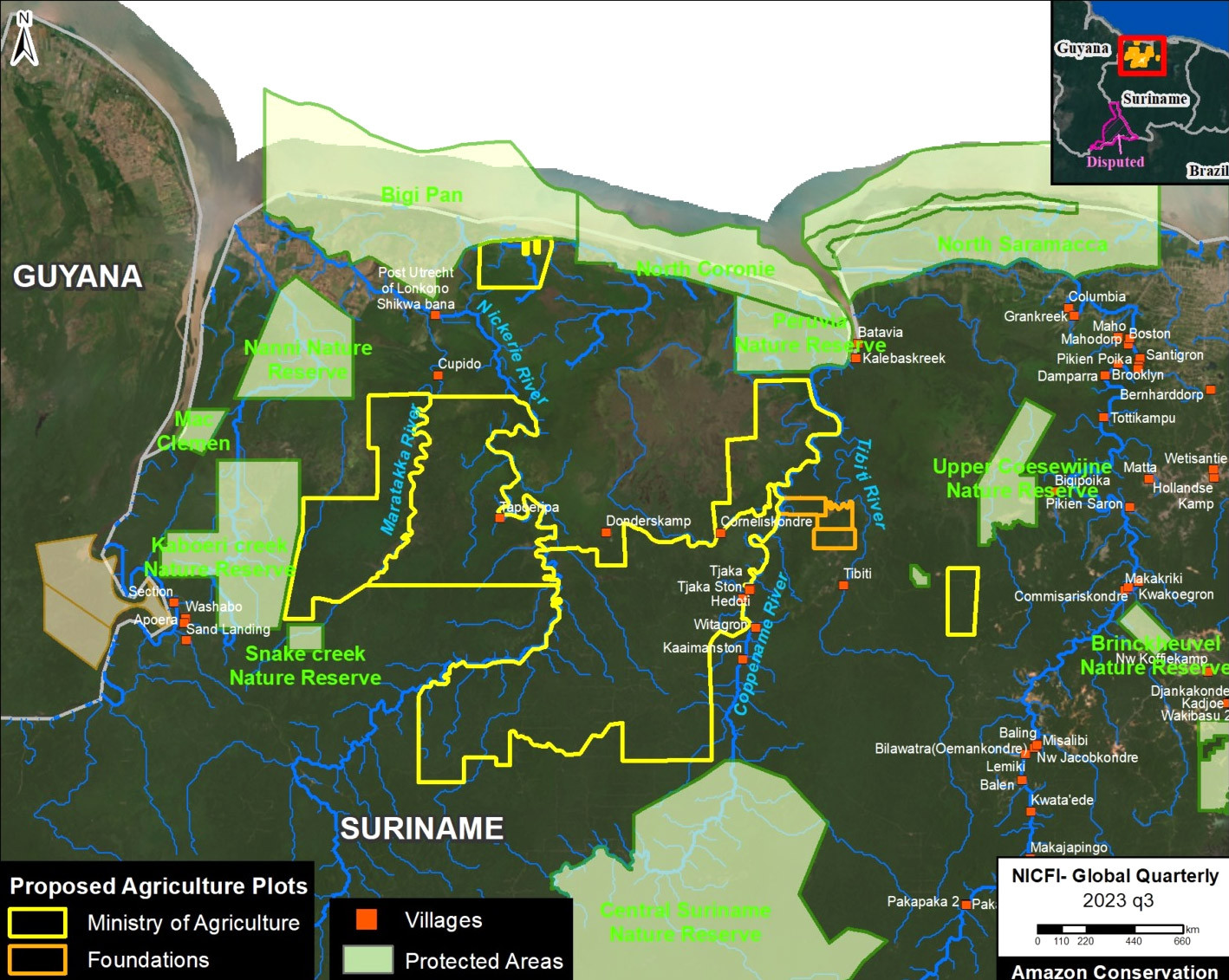 Suriname : enorme zwendel mennonieten