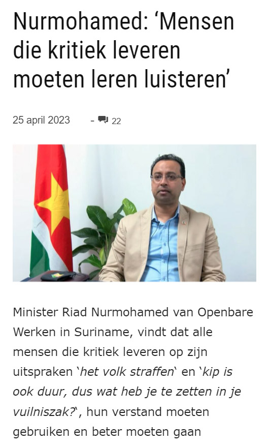 Uitspraken Nurmohamed