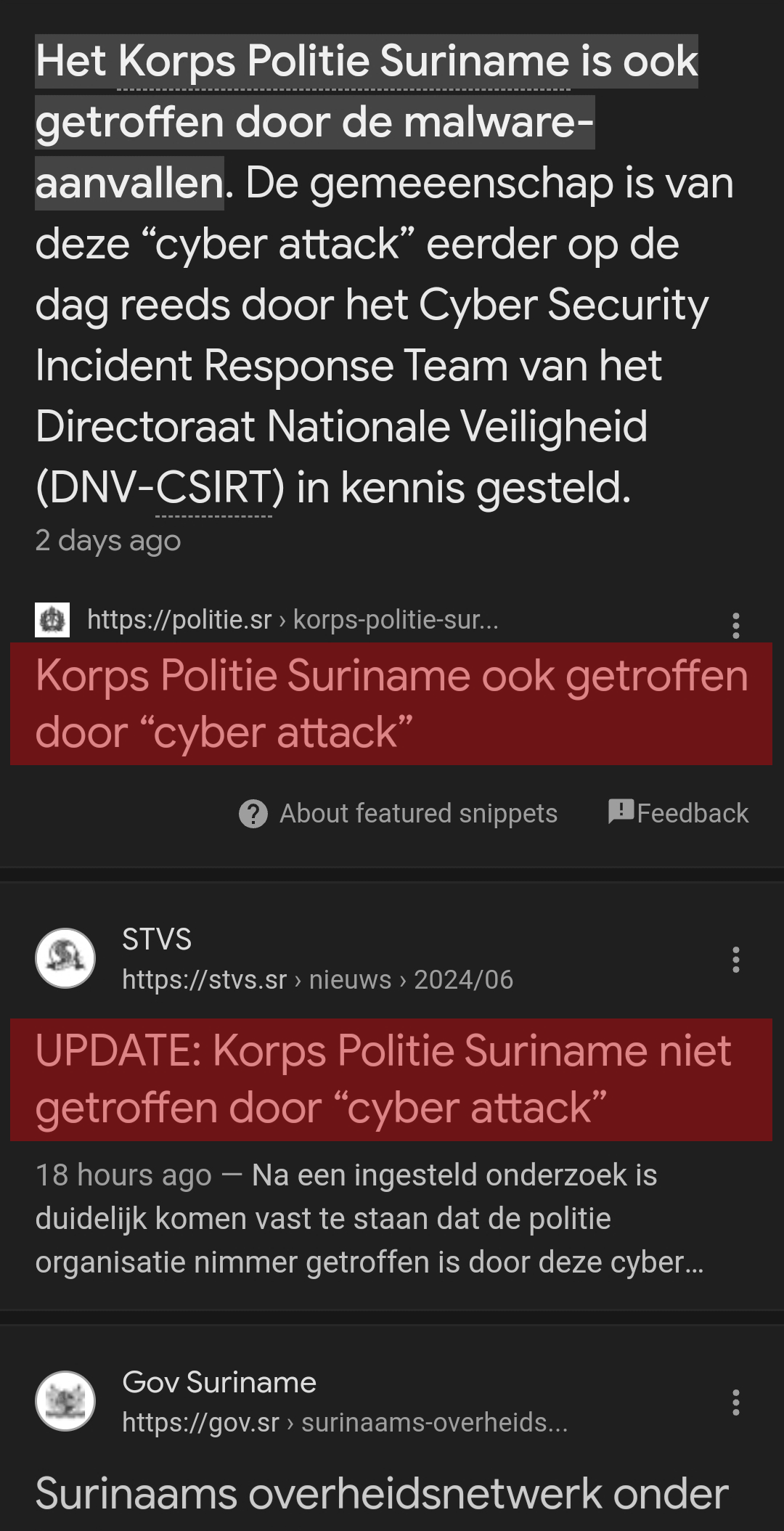 Leugenachtige ⚡ cyberaanval