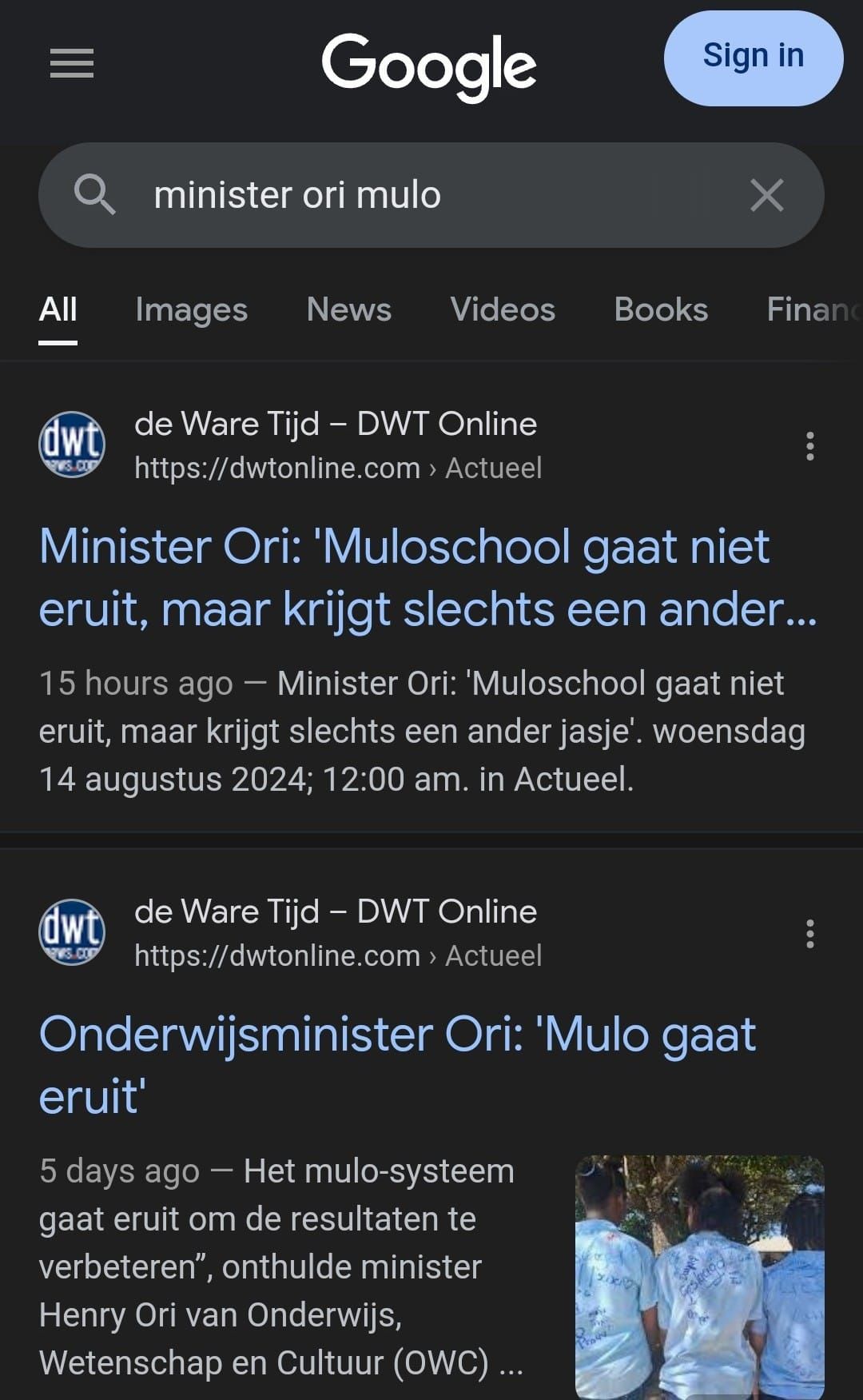 Totale chaos onderwijs