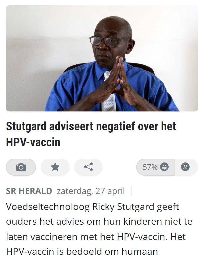 Informatie over HPV