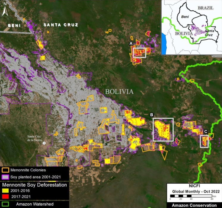 Bolivia : vernietigende landbouw mennonieten