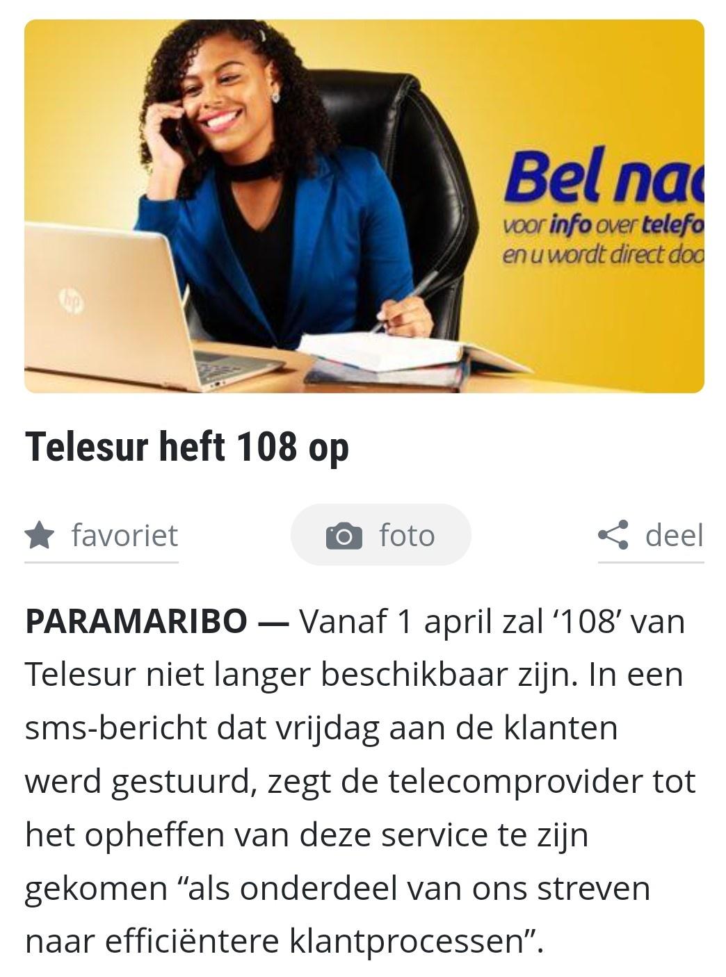 De vraag van vandaag : 108?